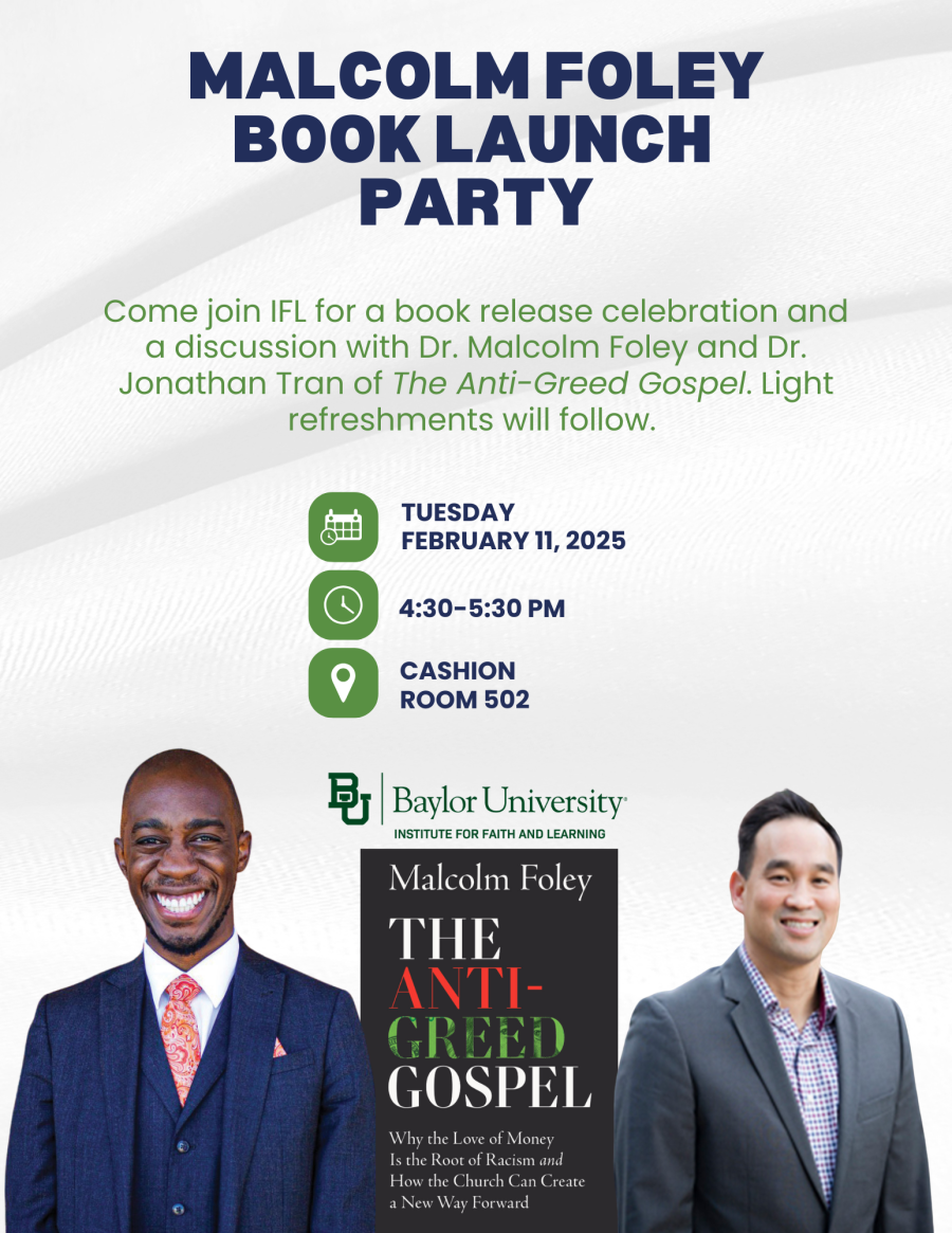 Foley book launch flier